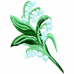 Flowers Embroidery Design 12